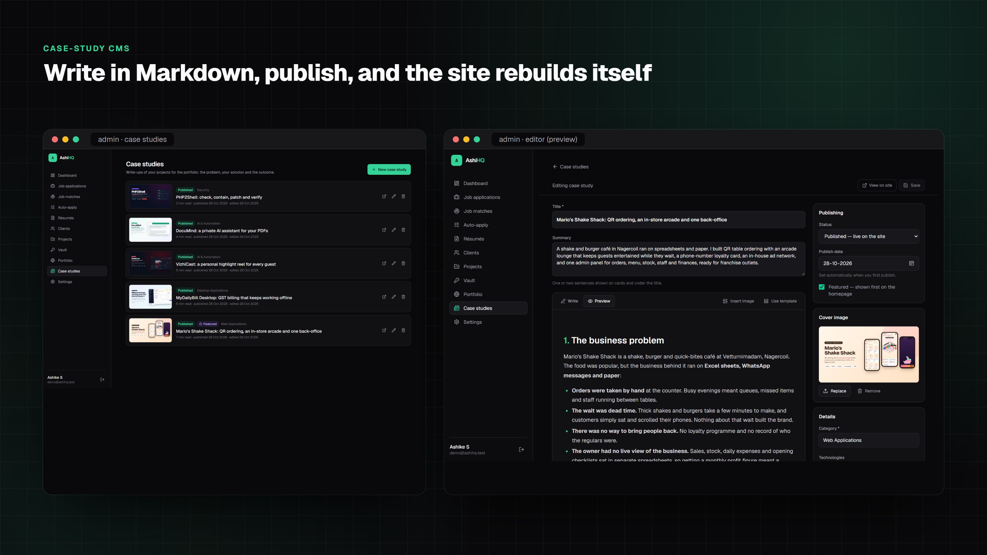 case study cms